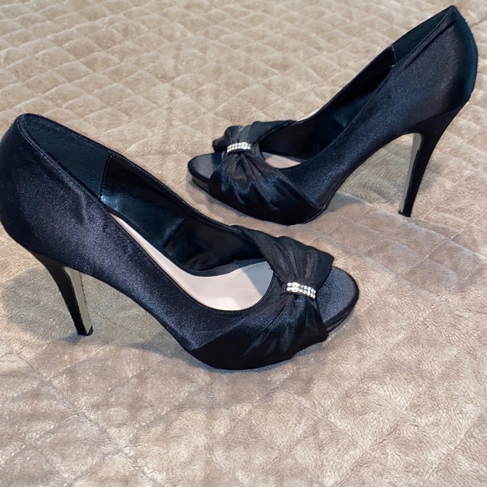 Black high heels